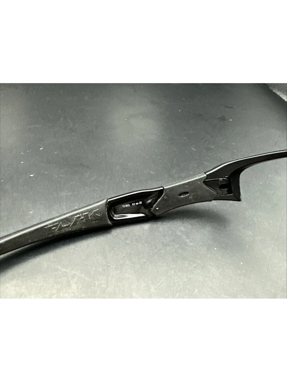 Oakley Flak Jacket Matte/Polished Black Frame 12-903